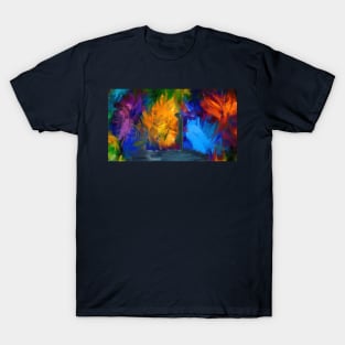 Portrait abstract expressionist nature T-Shirt